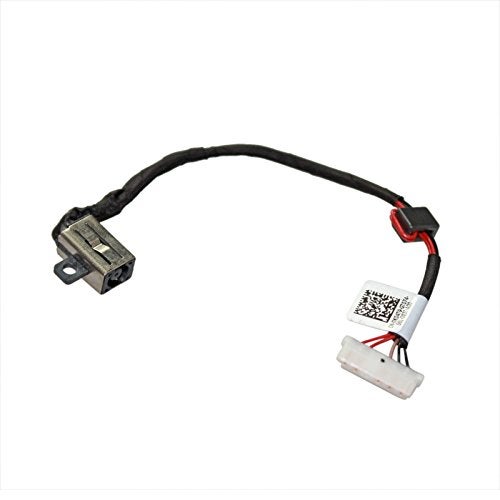 GinTai DC Power Jack with Cable Socket Plug Charging Port Replacement for Dell Ins-piron 15 5566 i5566 P51F P51F001 DC30100UH00 - Image 1