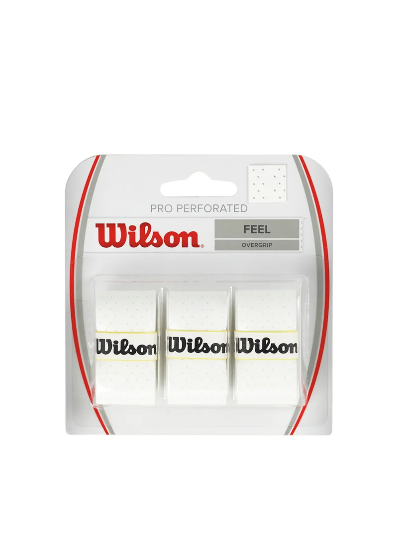 Pro Perforated Overgrip Set - White