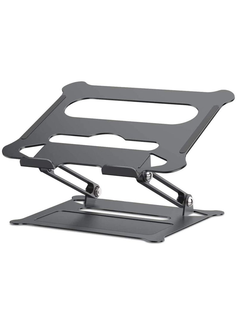 Y&D Laptop Stand Ergonomic Detachable Computer for Riser Desk Portable Aluminum Holder Notebook Compatible with Mac MacBook More 10-15.6”Laptop  - Image 1