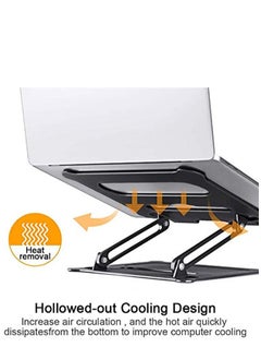 Y&D Laptop Stand Ergonomic Detachable Computer for Riser Desk Portable Aluminum Holder Notebook Compatible with Mac MacBook More 10-15.6”Laptop  - Image 5