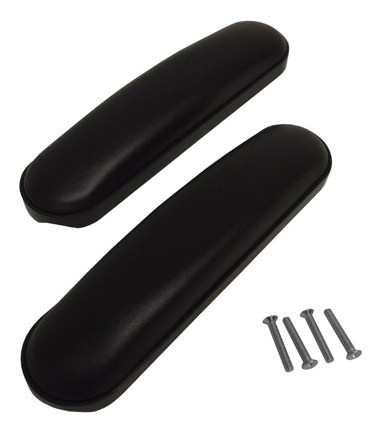 Universal Desk Length 918 Wheelchair Arm Pads Black Pair Universal Fits Most Invacare Medline Drive EJ Guardian Lumex Tuffcare ALCO Other Desk Arm Manual Wheelchairs