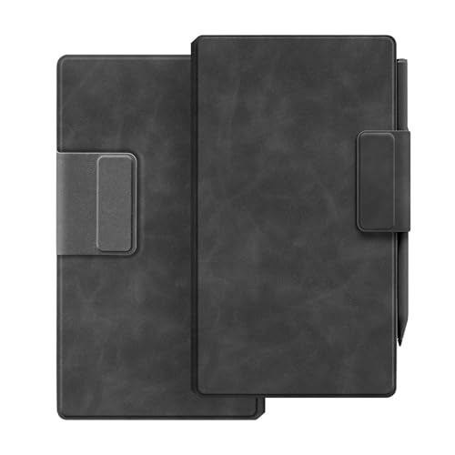 Ayotu Case for Remarkable Paper Pro Move 7.3", 1:1 Fit Smart Cover Book Folio with Auto Wake/Sleep, Sensual-Touch Leather Cover, Microfiber Lining, Strong Magnet(Standard Slim Case A-Skin-Touch Gray) - Image 1