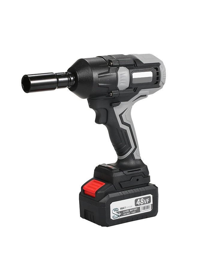 48VF Lithium Battery Brushless Impact Wrench with 1080NM High Torque Power Impact Wrench Set