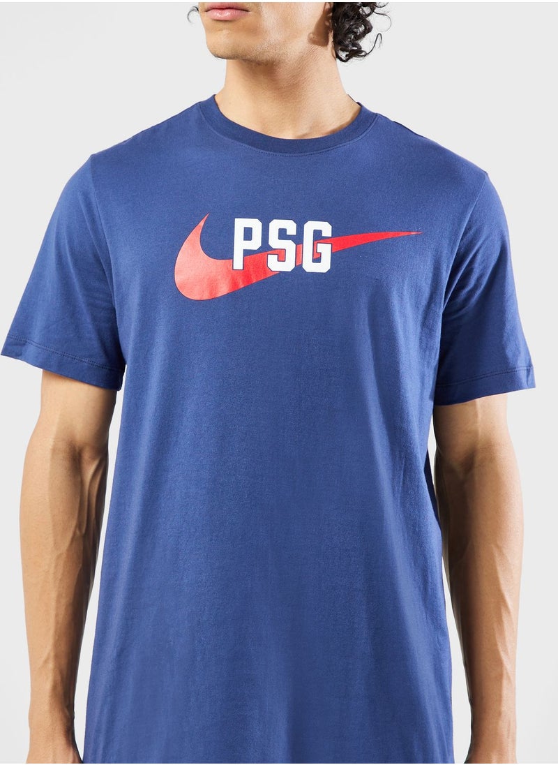 Nike - Paris Saint Germain Swoosh T-Shirt - Image 1
