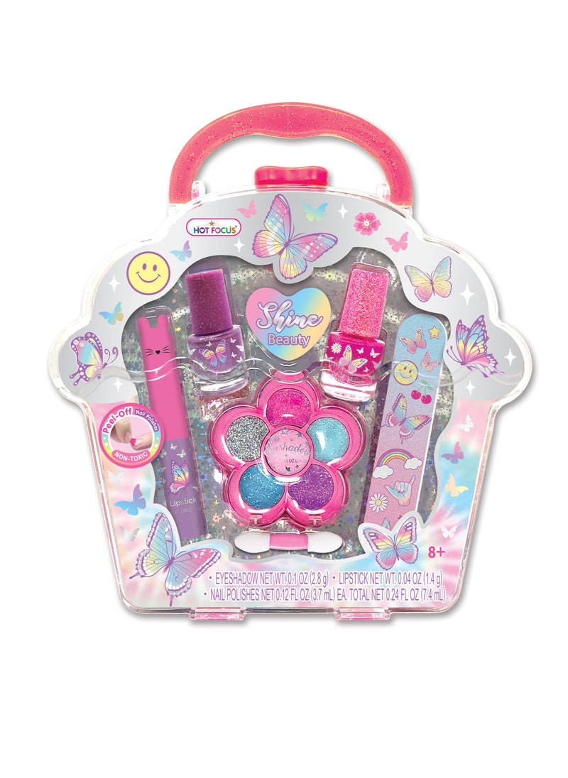 Hot Focus Hot Focus Tie Dye Butterfly Shine Beauty Makeup Set  - Image 1