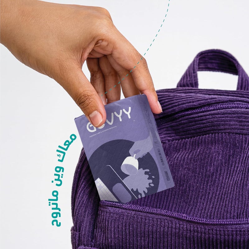 Govyy Pocket Tissues 3 Ply Soft Tissues, 40 Packs x 10 Tissues - Portable, Ideal for Daily Use, Travel & On-the-Go - Image 5