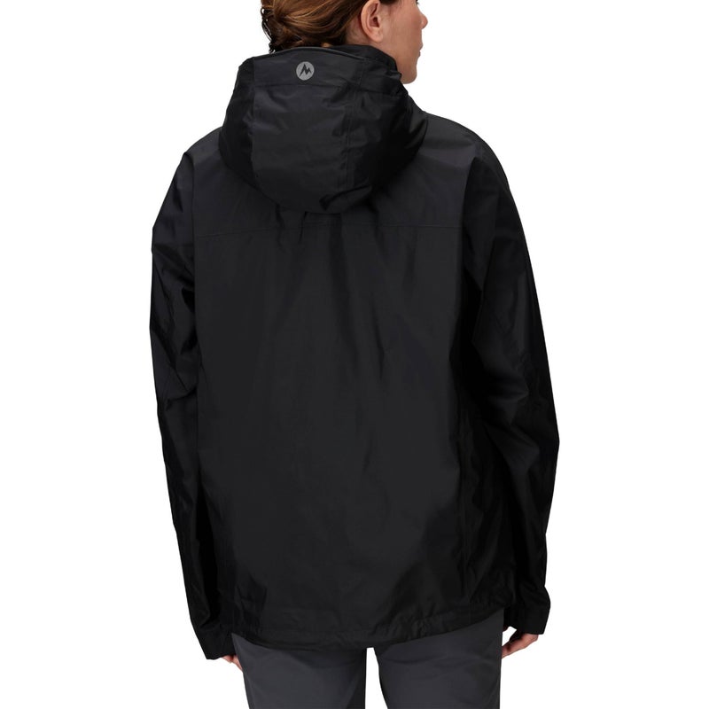 MARMOT Women's PreCip Eco Lightweight & Waterproof Rain Jacket, Black - Latest Collection, Medium - Image 2
