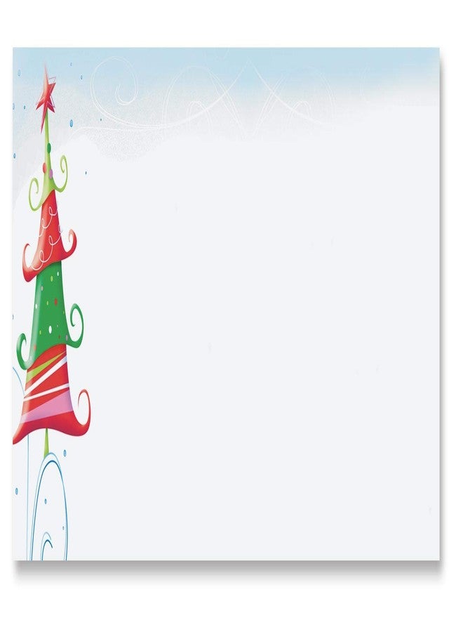 PaperDirect Holiday Glee Tree #10 Envelopes, 28 lb Cover Stock, 4 1/8 x 9 1/2, Pack of 25 - Image 3