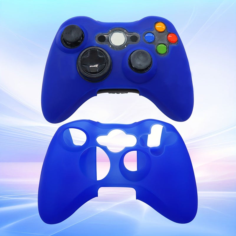 Red Non Slip Textured Grip Cover for Xbox 360 Controller Prevents Sweat Dust - Image 5