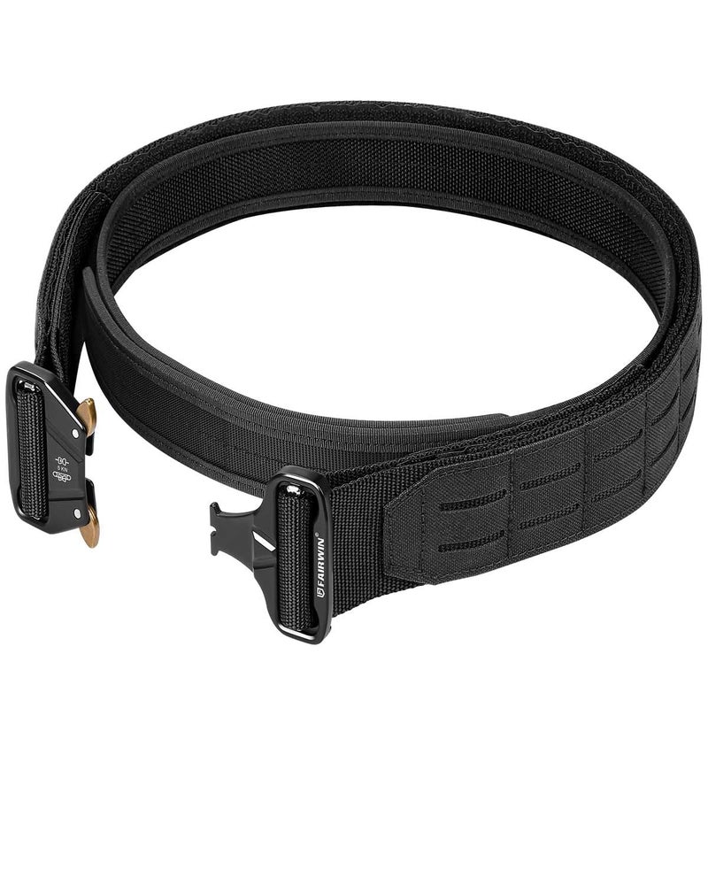 FAIRWIN Tactical Balttle Belt, 2" Molle Rigger War Combat Belt with Quick Release Buckle Law Enforcement Duty Belts for Men - Image 1