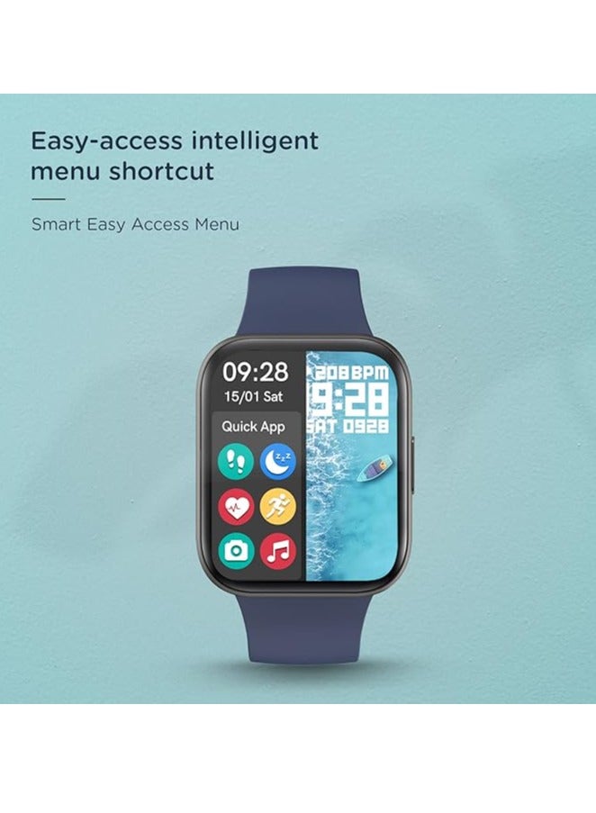 Pebble Pro Spo2 Full Touch 1.7 Inch 3D Curved Display Smart Watch Metal Body, 7 Days Battery Life With 24 * 7 Heart Rate Monitoring, Ip68, Blood Oxygen, Fitness, Sports & Sleep Tracking 22 mm - Image 5