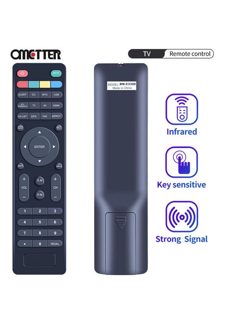 New Original Remote Control RM-C3320 for JVC lt-49ma770 lt-65ma770 LT-43MA770 LT-50MAW500 LCD TV Proscan PLED2435A-D