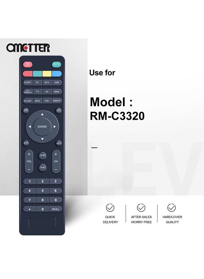 New Original Remote Control RM-C3320 for JVC lt-49ma770 lt-65ma770 LT-43MA770 LT-50MAW500 LCD TV Proscan PLED2435A-D
