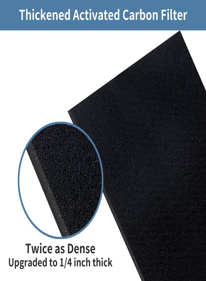 SUNRRA C545 Replacement S Filter Compatible with Winix C545, Part# 1712-0096-00, 2 HEPA + 8 Activated Carbon Filters - Image 5