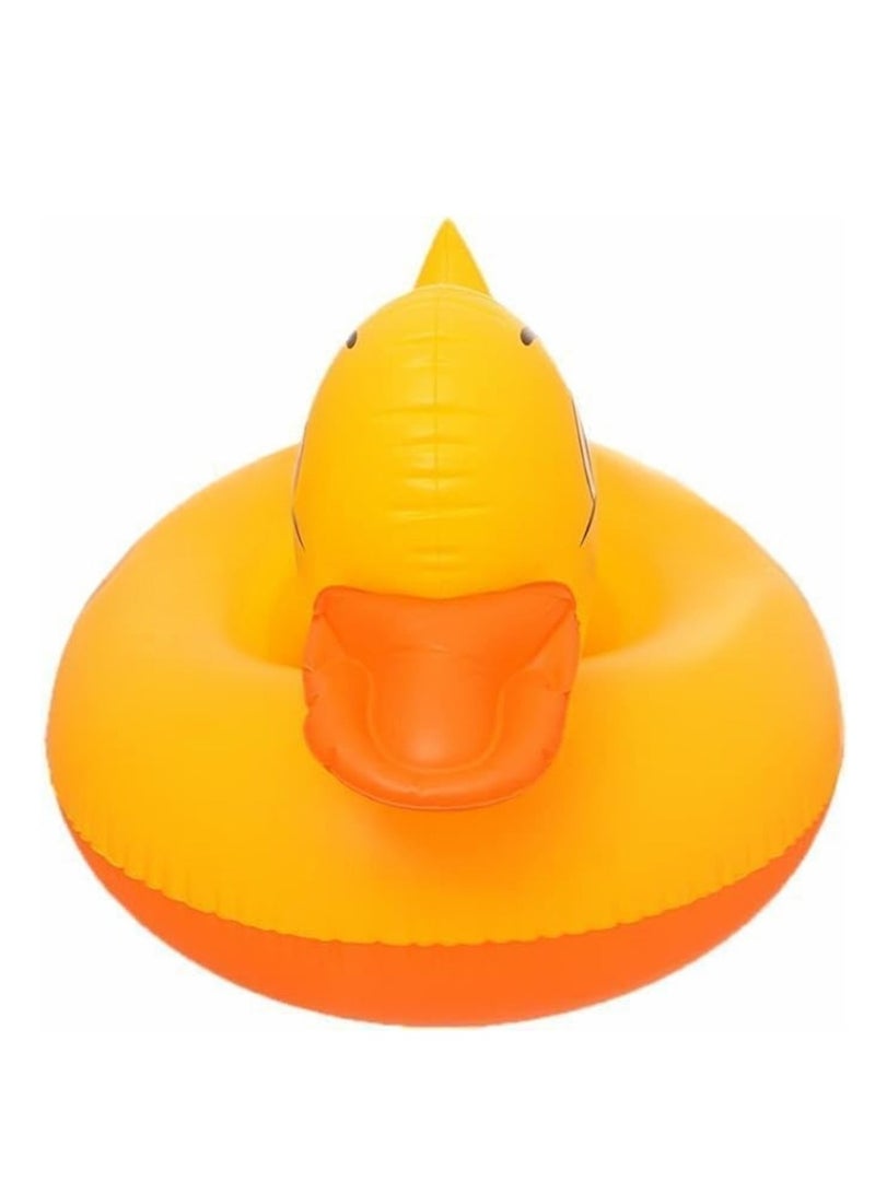 Inflatable Neoprene Duck Swimming Ring 55 * 70cm - Image 3