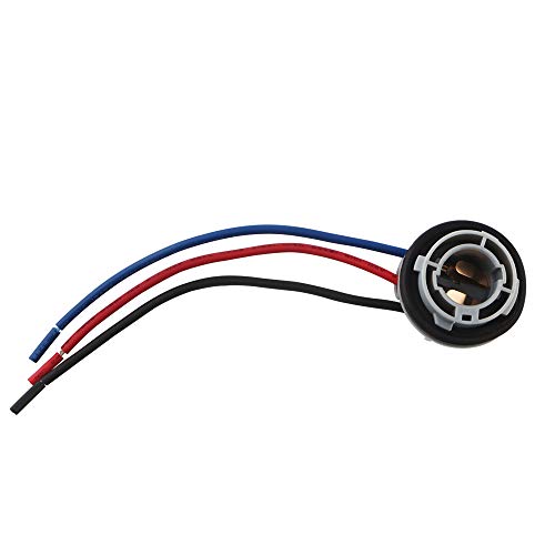 GLL Stradard 1157 LED Bulbs Socket Holder Auto Car Plastic Waterproof Turn Signal Tail Stop Rear Brake Light Base Harness Plugs Connectors Pre-wired Wiring Sockets - Image 3