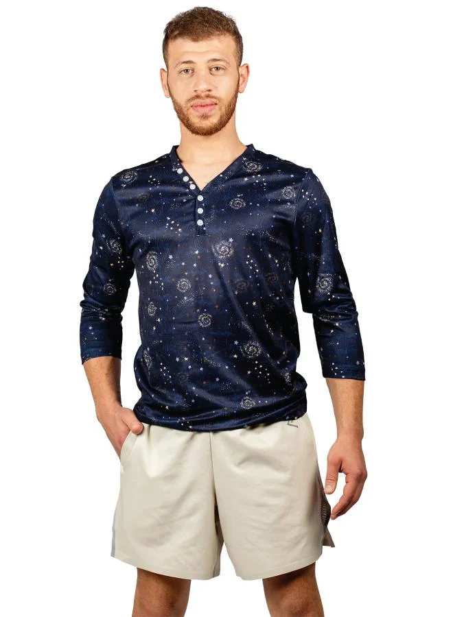 ZAECY Men's V-Neck T-shirt