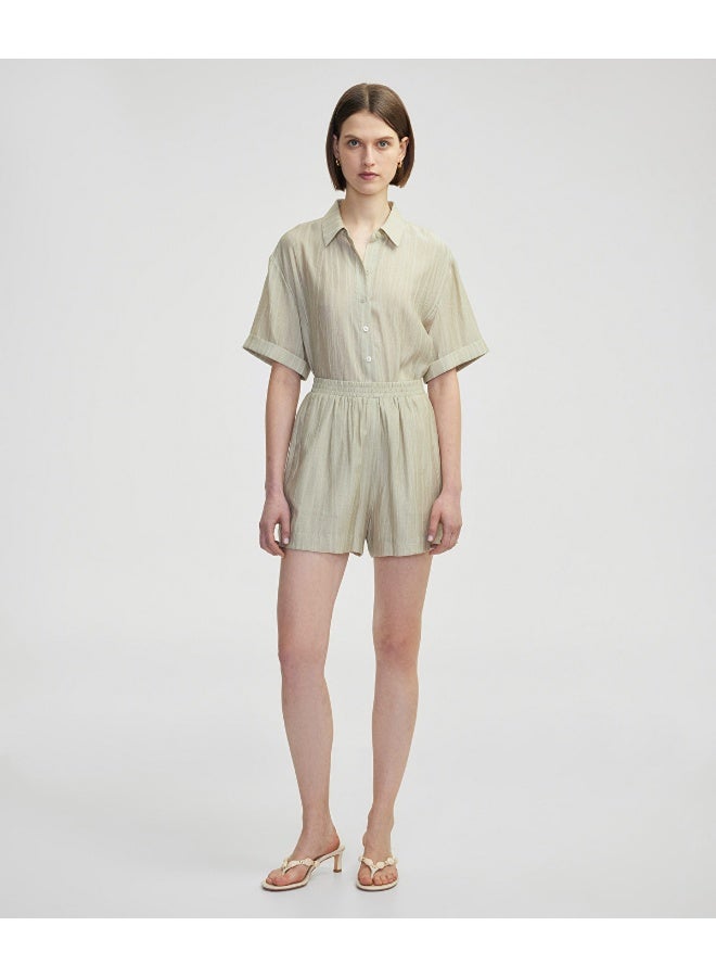 Ipekyol Relaxed Fit Elasticated Shorts - Image 1