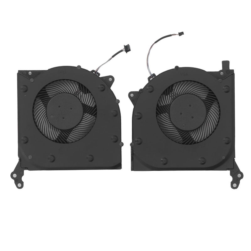 Zyyini CPU GPU Cooling Fan Replacement Compatible With Legion 5 15IMH05 15IMH05H 5F10S13917 5F10S13914 Series Laptop Black Efficient Heat Dissipation Low Noise - Image 2