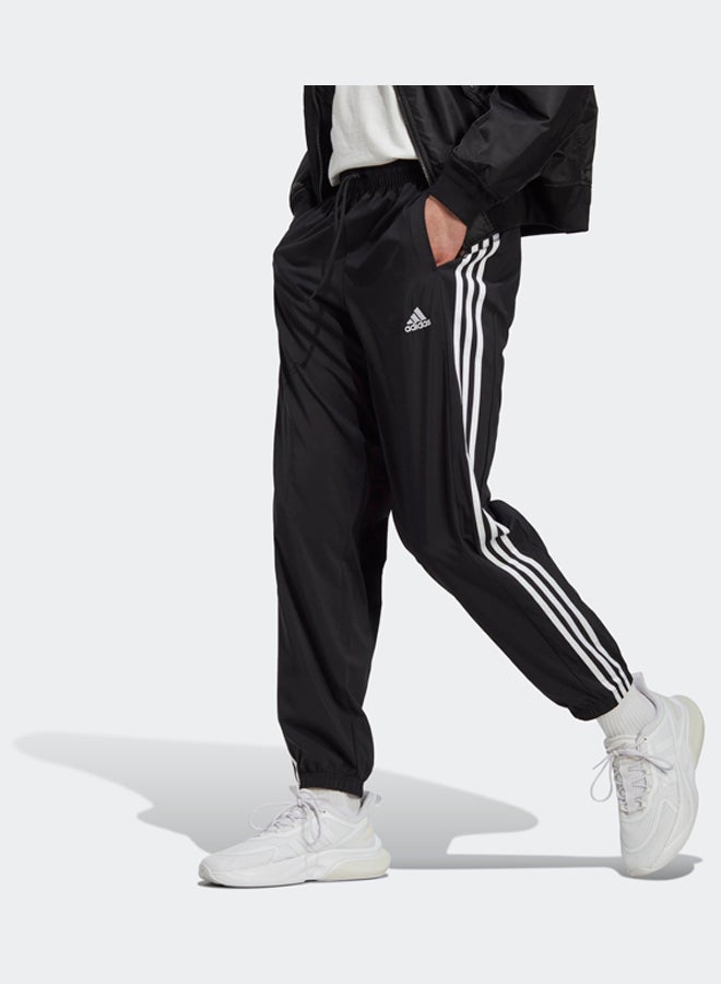 Adidas Aeroready Essentials Elastic Cuff Woven 3-Stripes Tracksuit Bottoms - Image 1
