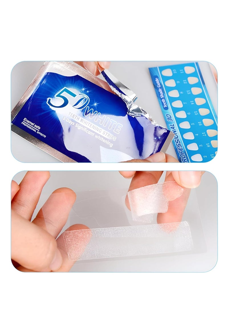 5D 5D White Professional Advanced White Strips Set, 3 Boxes, 30 Strips Total - Image 3
