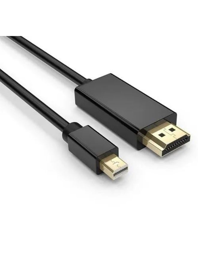 Mini DisplayPort (Mini DP) to HDMI Adapter Cable 3M - Thunderbolt Compatible - Essential Converter for MacBook Pro/Air, iMac & HDTV - Image 1