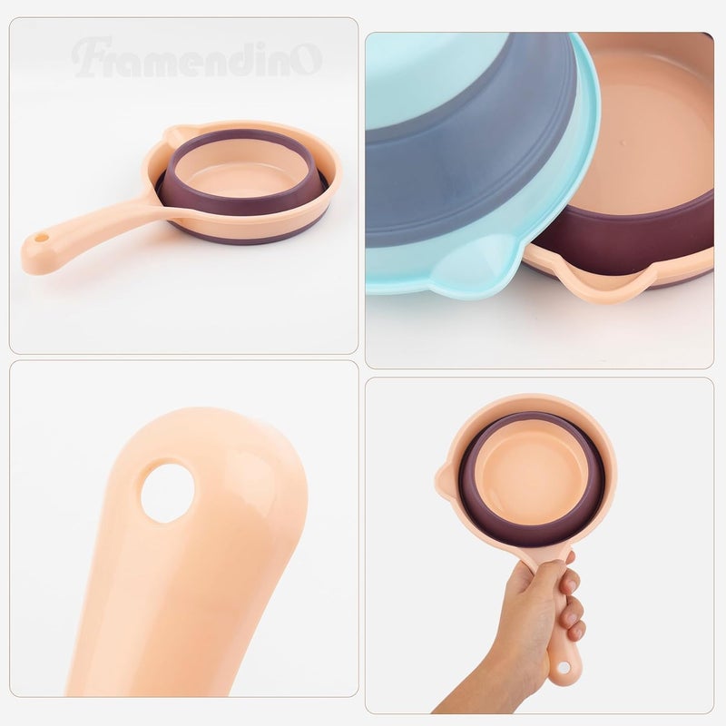 V9 Folding Water Ladle Collapsible Portable SpaceSaving Scoop for Kitchen Bathroom Washing Pack of 1  - Image 2