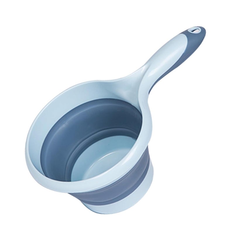 V9 Folding Water Ladle Collapsible Portable SpaceSaving Scoop for Kitchen Bathroom Washing Pack of 1  - Image 1