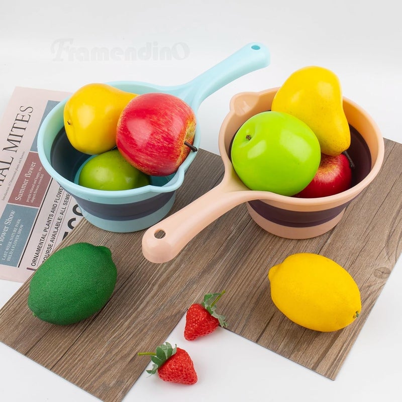 V9 Folding Water Ladle Collapsible Portable SpaceSaving Scoop for Kitchen Bathroom Washing Pack of 1  - Image 4