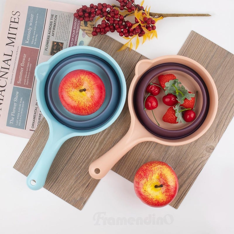 V9 Folding Water Ladle Collapsible Portable SpaceSaving Scoop for Kitchen Bathroom Washing Pack of 1  - Image 5