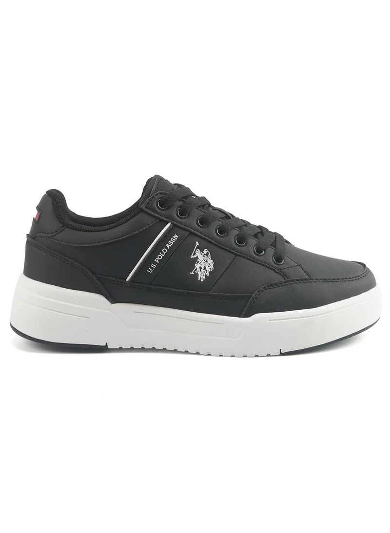 Men's Black Classic Low-Top Sneakers,Lightweight Casual Shoes for Everyday Style