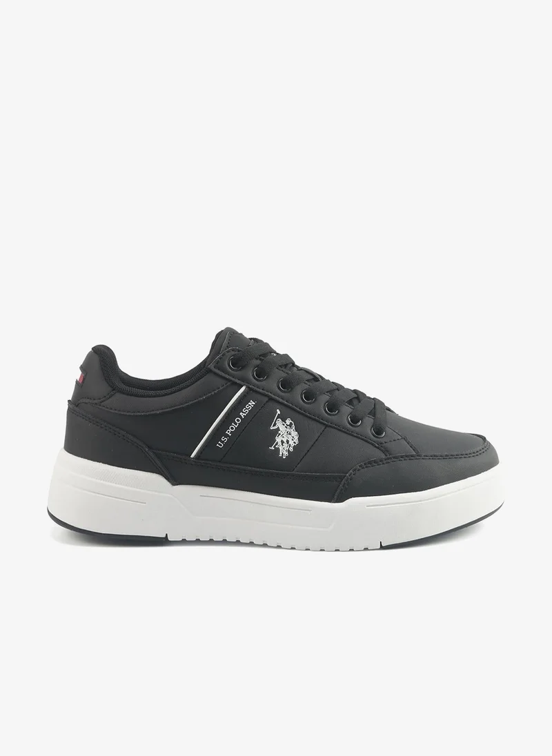 Men's Black Classic Low-Top Sneakers,Lightweight Shoes Casual for Everyday Style