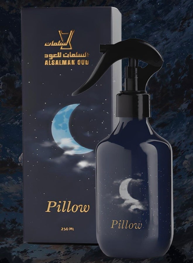 Alsalman Oud 4 Pieces Pillow Blue Pillow Mist – Comforting, Calm, and Captivating - Image 2