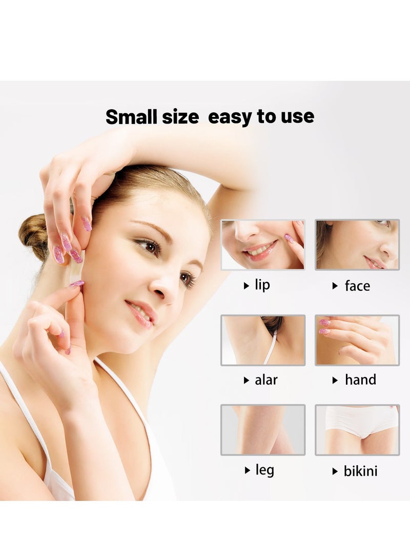 Fanski 40 Pieces (18*9x40) Fast and Effective Hair Removal Wax Strips for Face Eyebrows Upper Lip Cheeks Epilator Fast Painless Hair Removal Kit Suitable for All Skin Types - Image 5