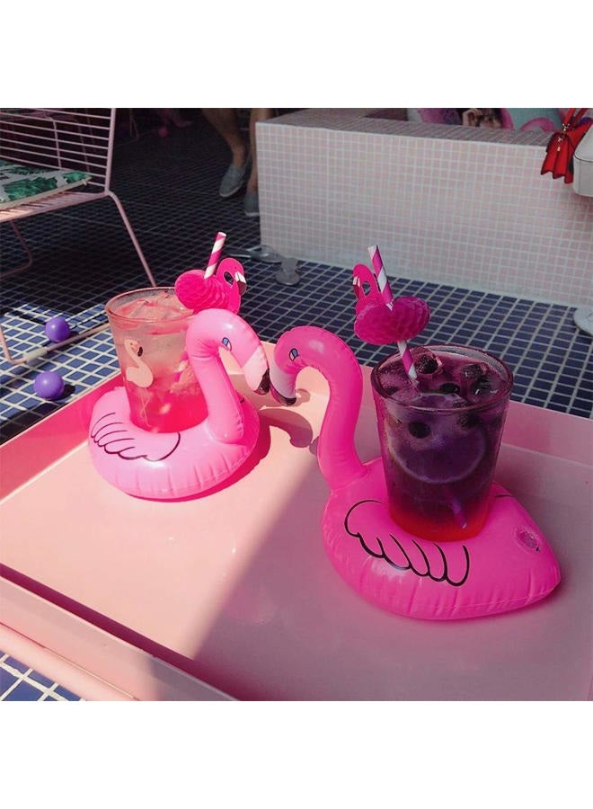 iShyan Inflatable Drink Holder 35 Pack Inflatabl Floats Floating Cup Holders Fun Floaties for Swimming Pool Party - Image 2