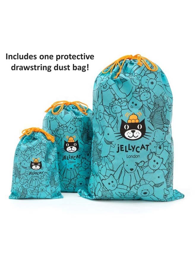 Jellycat شجرة عيد الميلاد أموزابلز - شجرة عيد ميلاد خضراء ناعمة مع وجه مبتسم، نجمة في الأعلى وجذع من قماش الكوردروي - 31 سم ديكور عطلة ناعم للأطفال والهدايا - Image 2