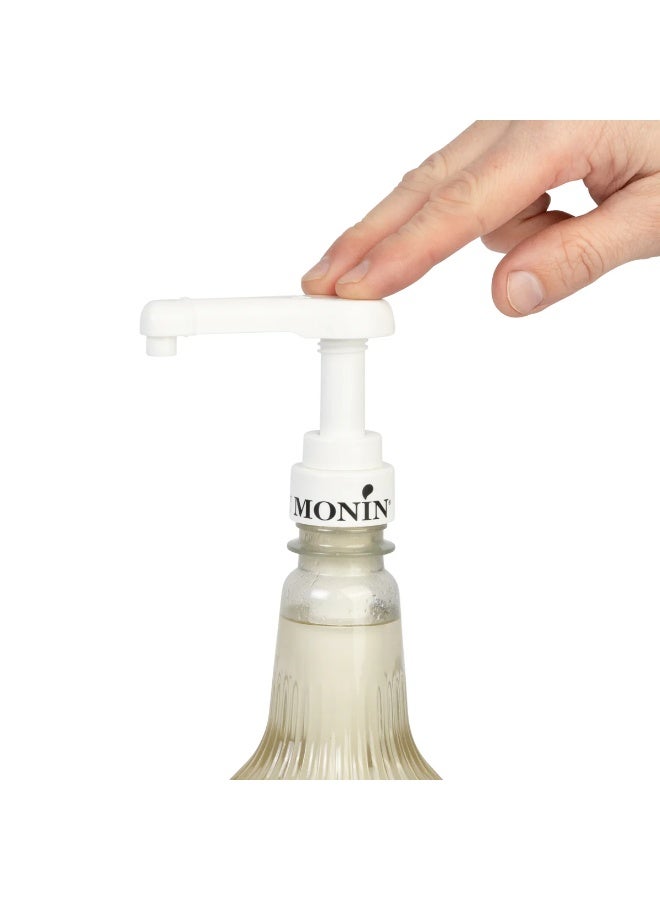 Monin 5 pcs Monin syrup dispensing pump 5 ml 1/6 oz per pump for Glass Bottles of Monin Syrup 0,7 liter and Pet Bottles of Monin Syrup 1 liter - Image 3