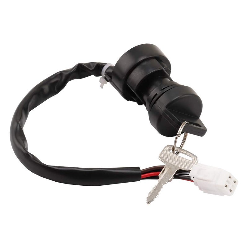 JSMANCAVE Ignition Key Switch for Yamaha YFZ450, Grizzly 400/450, Kodiak 400/450, YFM400/YFM450, Wolverine 450 - Image 1