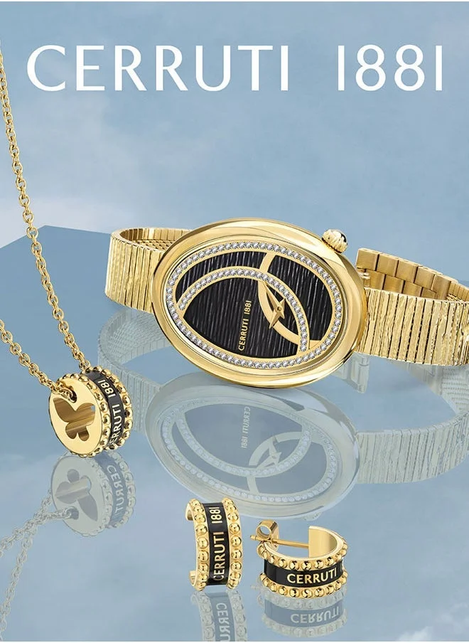 CERRUTI 1881  Gaetana Gold Plated Necklace For WomenCIJLN0009801 for Women | Best Price UAE