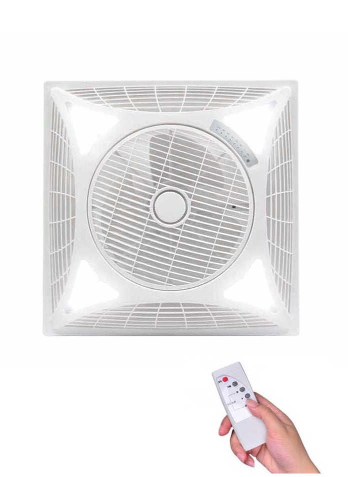 MODI - Ceiling fan with led light and remote 3 speed HWF2002 - Image 1