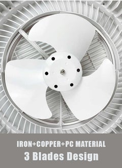 MODI Ceiling fan with led light and remote 3 speed HWF2002  - Image 5