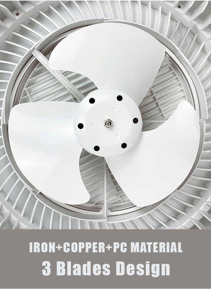 MODI - Ceiling fan with led light and remote 3 speed HWF2002 - Image 1
