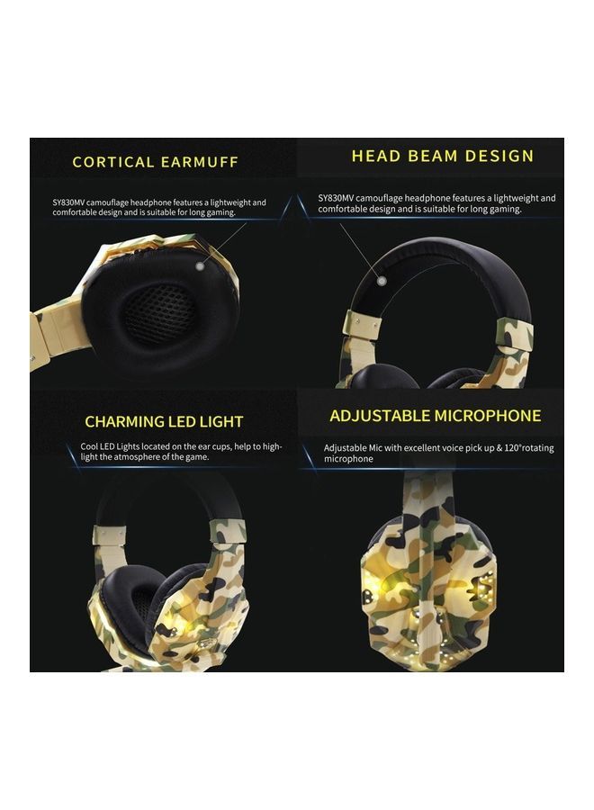 Gaming Headset Wired Over Ear Headphones - Image 3