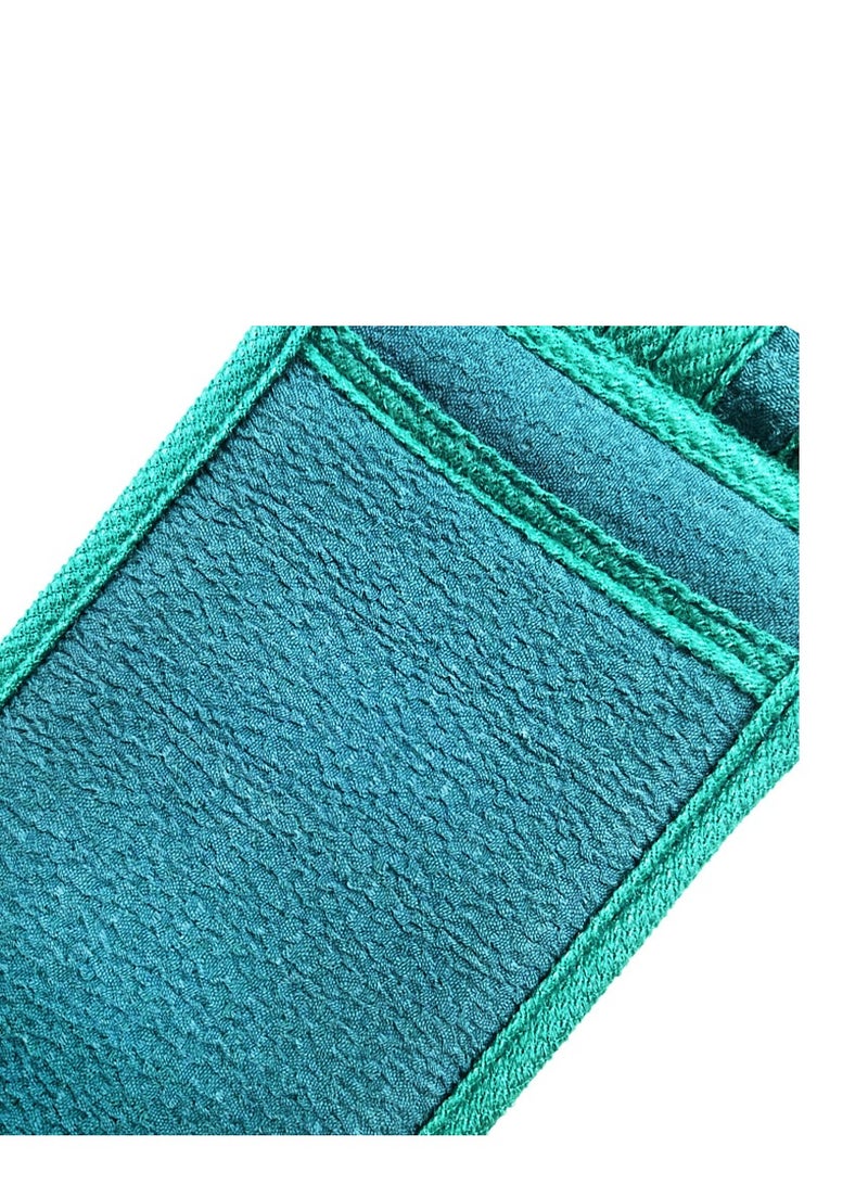 3PCS set of cleaning the skin and exfoliating the skinshower glove Bath Belt Towel Balle, includes  a bath towel, a bath ball and a bath mitt  - Image 2