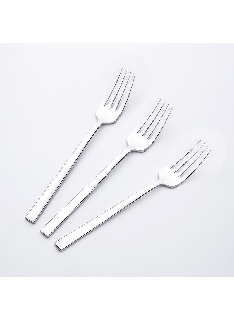 Nehir 6-Piece Dalyan Plain Dessert Fork 