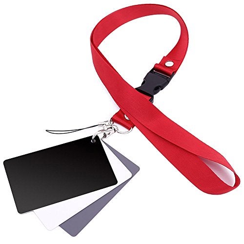 Macolink White Balance Grey Cards 18% Gray Cards Custom Color Calibration DSLR/SLR/Evil Camera Checker for Digital Photography Video (3.35" X 2.2") - Image 4