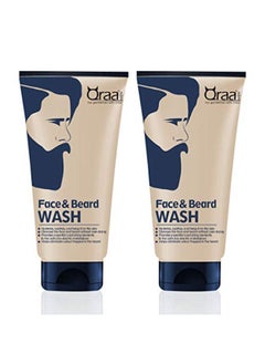 Qraa Men Face And Beard Wash - 100G(Pack Of 2), 100 G (Pack Of 2)  - Image 2