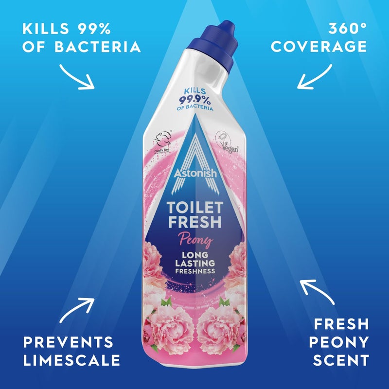 Astonish Toilet Fresh Peony 750ml - Image 4