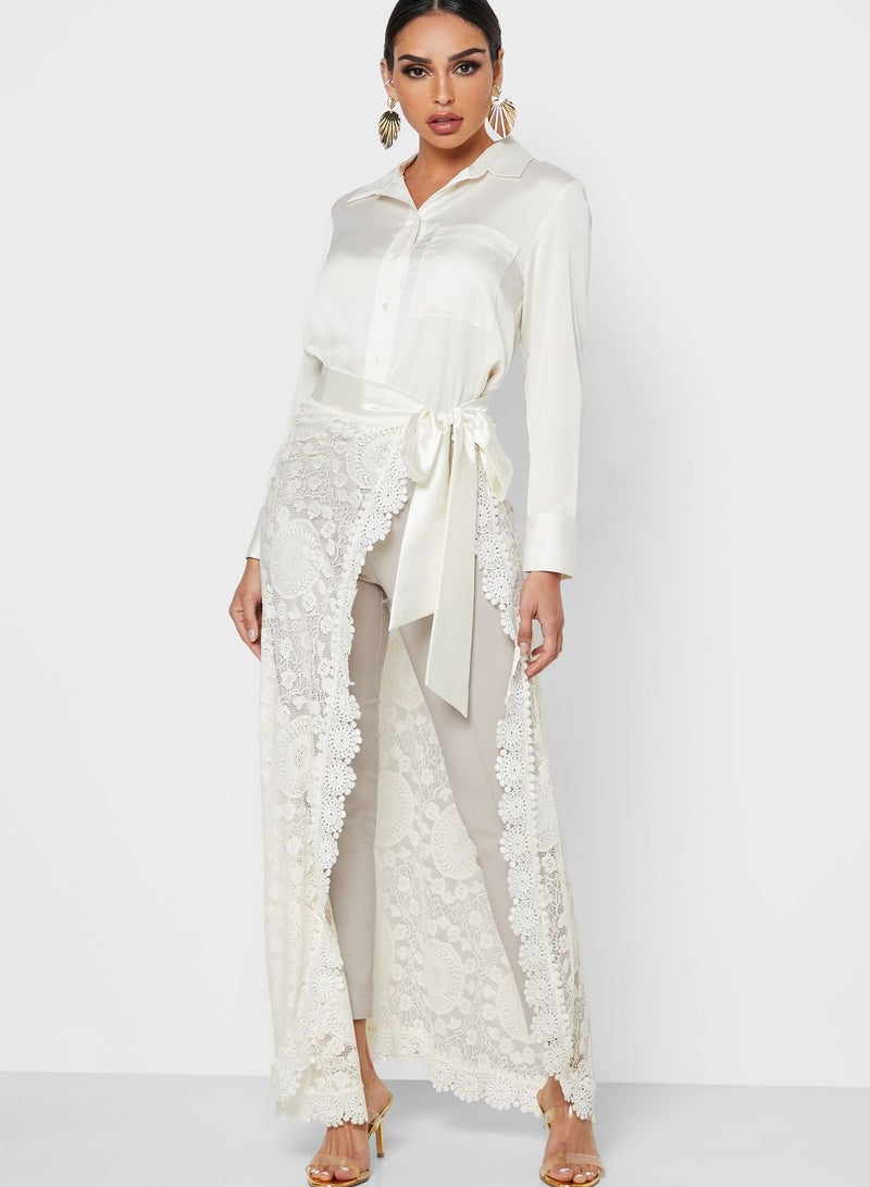 Desert Cove Mesh Wrap Cape - Image 4