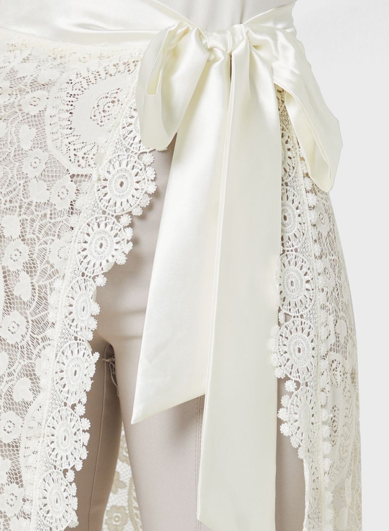 Desert Cove Mesh Wrap Cape - Image 3